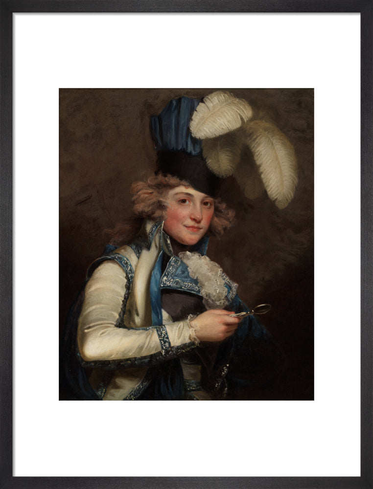 Dorothy jordan portrait print (art print, medium, black frame)