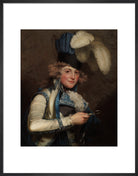 Dorothy Jordan Portrait Print (Art print, Medium, Black frame)