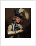 Dorothy Jordan Portrait Print (Art print, Medium, White frame)