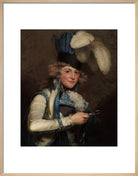 Dorothy Jordan Portrait Print (Art print, Medium, Natural frame)