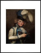 Dorothy Jordan Portrait Print (Art print, Large, Black frame)