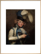 Dorothy Jordan Portrait Print (Art print, Large, Natural frame)