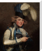 Dorothy Jordan Portrait Print (Stretched canvas, Medium, No frame)