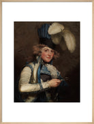 Dorothy Jordan Portrait Print (Art print, Extra large, Natural frame)