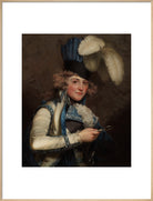 Dorothy Jordan Portrait Print (Art print, Extra large, Natural frame)