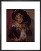 Ellen (''Nellie'') Farren Portrait Print (Art print, Small, Black frame)