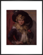 Ellen (''Nellie'') Farren Portrait Print (Art print, Medium, Black frame)