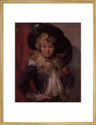 Ellen (''Nellie'') Farren Portrait Print (Art print, Large, Gold frame)