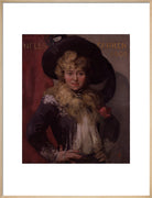 Ellen (''Nellie'') Farren Portrait Print (Art print, Large, Natural frame)