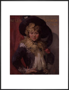Ellen (''Nellie'') Farren Portrait Print (Art print, Extra large, Black frame)