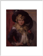 Ellen (''Nellie'') Farren Portrait Print (Art print, Extra large, White frame)