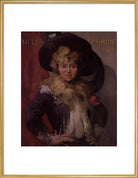 Ellen (''Nellie'') Farren Portrait Print (Art print, Extra large, Gold frame)
