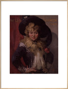 Ellen (''Nellie'') Farren Portrait Print (Art print, Extra large, Natural frame)
