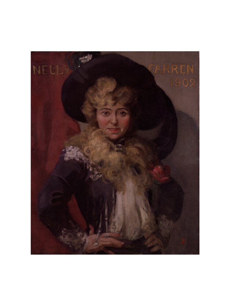 Ellen (''nellie'') farren portrait print (art print, extra large, no frame)