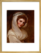 Emma Hamilton Portrait Print (Art print, Medium, Gold frame)