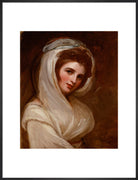 Emma Hamilton Portrait Print (Art print, Large, Black frame)
