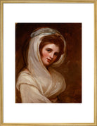 Emma Hamilton Portrait Print (Art print, Large, Gold frame)