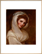 Emma Hamilton Portrait Print (Art print, Large, Natural frame)