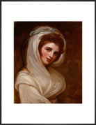 Emma Hamilton Portrait Print (Art print, Extra large, Black frame)