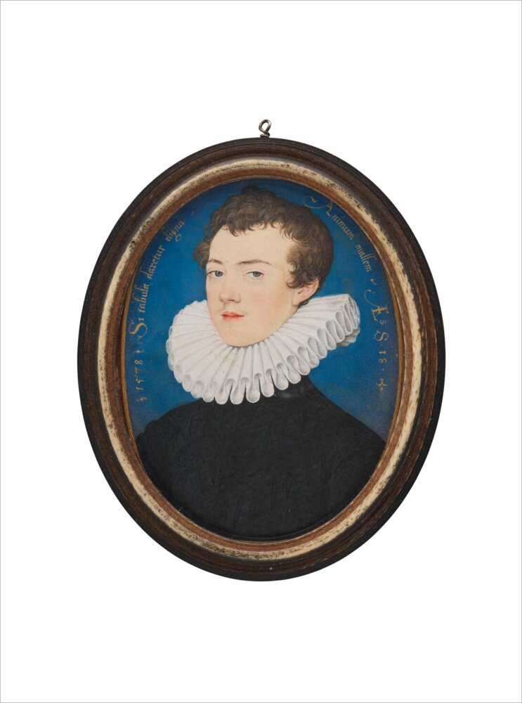 Francis bacon, 1st viscount st alban portrait print (art print, small, no frame)