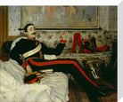 Frederick Burnaby Portrait Print (Stretched canvas, Medium, No frame)