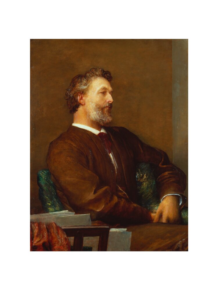 Frederic leighton, baron leighton portrait print (art print, extra large, no frame)