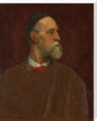 George Frederic Watts Portrait Print (Stretched canvas, Extra large, No frame)