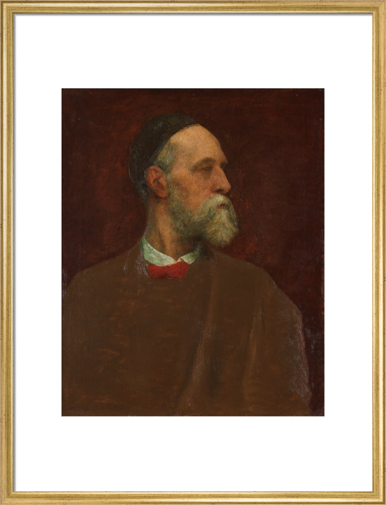 George frederic watts portrait print (art print, large, gold frame)