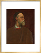 George Frederic Watts Portrait Print (Art print, Large, Gold frame)