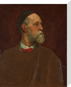 George Frederic Watts Portrait Print (Stretched canvas, Medium, No frame)