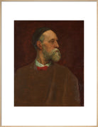 George Frederic Watts Portrait Print (Art print, Extra large, Natural frame)