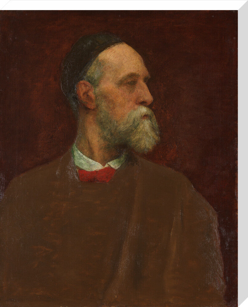 George frederic watts portrait print (stretched canvas, large, no frame)