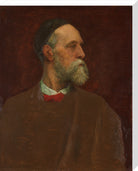 George Frederic Watts Portrait Print (Stretched canvas, Large, No frame)