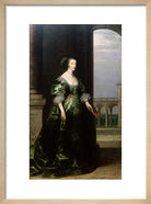 Henrietta Maria Portrait Print (Art print, Small, Natural frame)