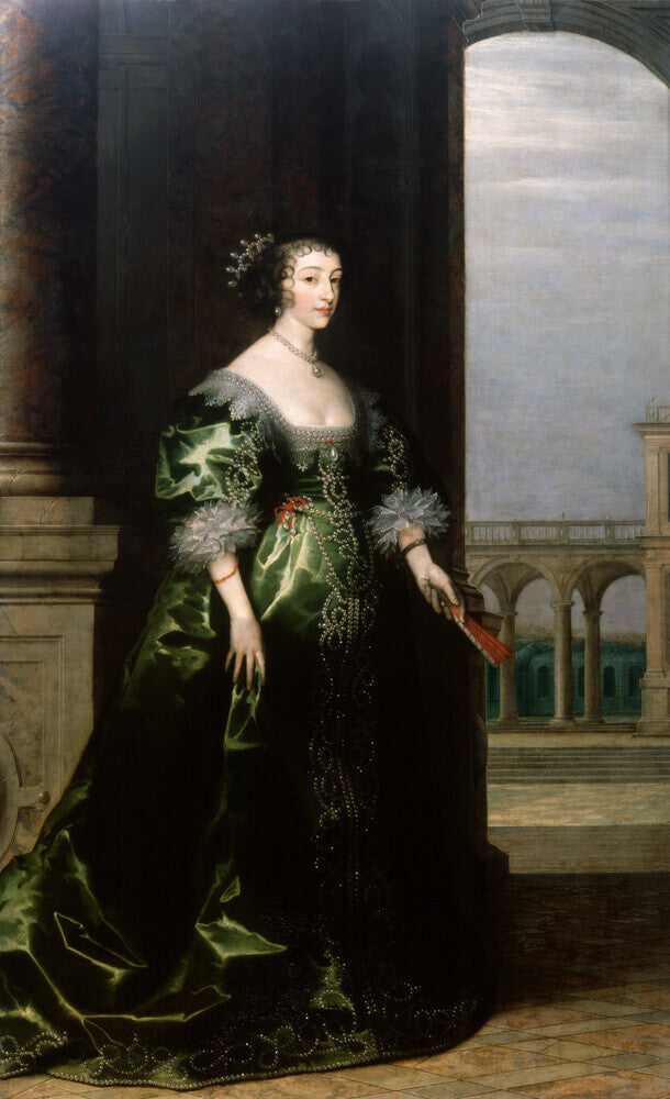 Henrietta maria portrait print
