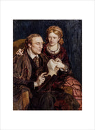 Henry Fawcett; Dame Millicent Fawcett Portrait Print (Art print, Small, No frame)
