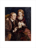Henry Fawcett; Dame Millicent Fawcett Portrait Print (Art print, Large, No frame)