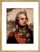 Horatio Nelson Portrait Print (Art print, Medium, Gold frame)