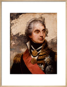 Horatio Nelson Portrait Print (Art print, Medium, Natural frame)