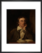 John Keats Portrait Print (Art print, Small, Black frame)