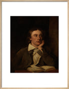 John Keats Portrait Print (Art print, Medium, Natural frame)