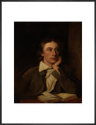 John Keats Portrait Print (Art print, Large, Black frame)