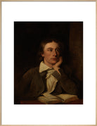 John Keats Portrait Print (Art print, Extra large, Natural frame)