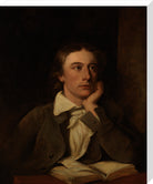 John Keats Portrait Print (Stretched canvas, Large, No frame)