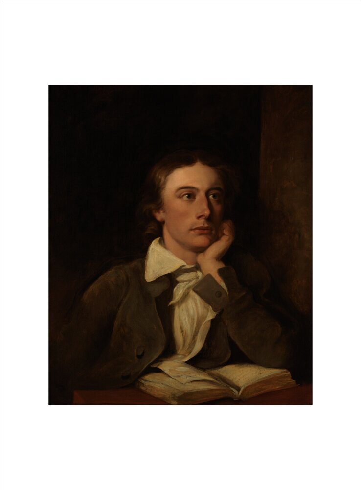 John keats portrait print (art print, small, no frame)