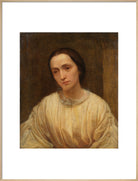 Julia Margaret Cameron Portrait Print (Art print, Extra large, Natural frame)