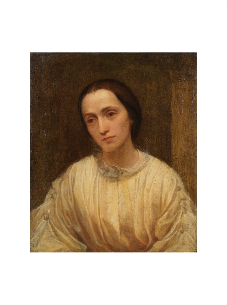 Julia margaret cameron portrait print (art print, extra large, no frame)