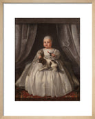 King Charles II Portrait Print (Art print, Small, Natural frame)