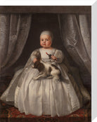 King Charles II Portrait Print (Stretched canvas, Medium, No frame)