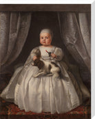King Charles II Portrait Print (Stretched canvas, Large, No frame)